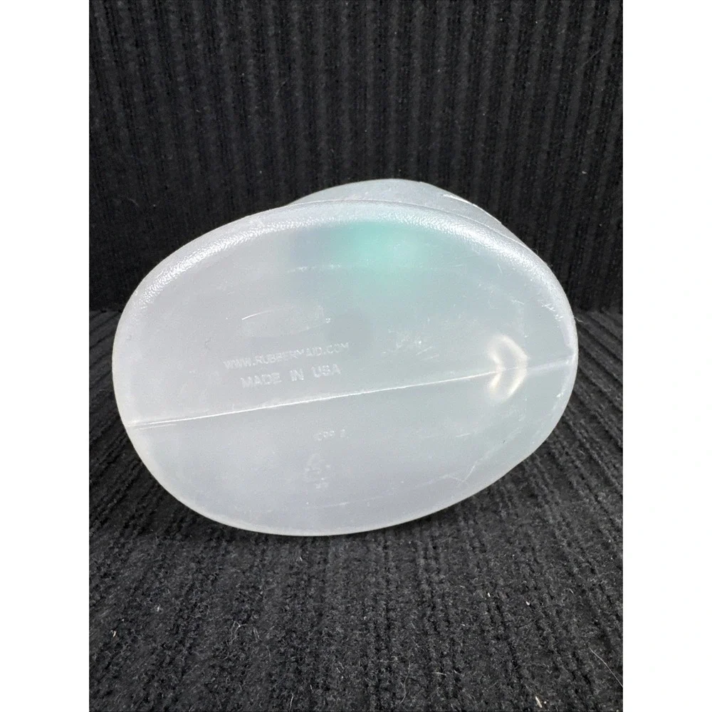 Rubbermaid Mixer Mate 3 Quart Bottle‎ Handle Limited Edition Teal Aqua Flip Top